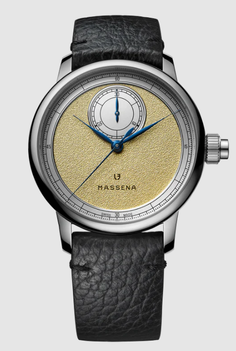 Louis Erard x alain silberstein LE CHRONOGRAPHE MONOPOUSSOIR LOUIS ERARD X MASSENA LAB GOLD 74239AA71.BVA103 Replica watch